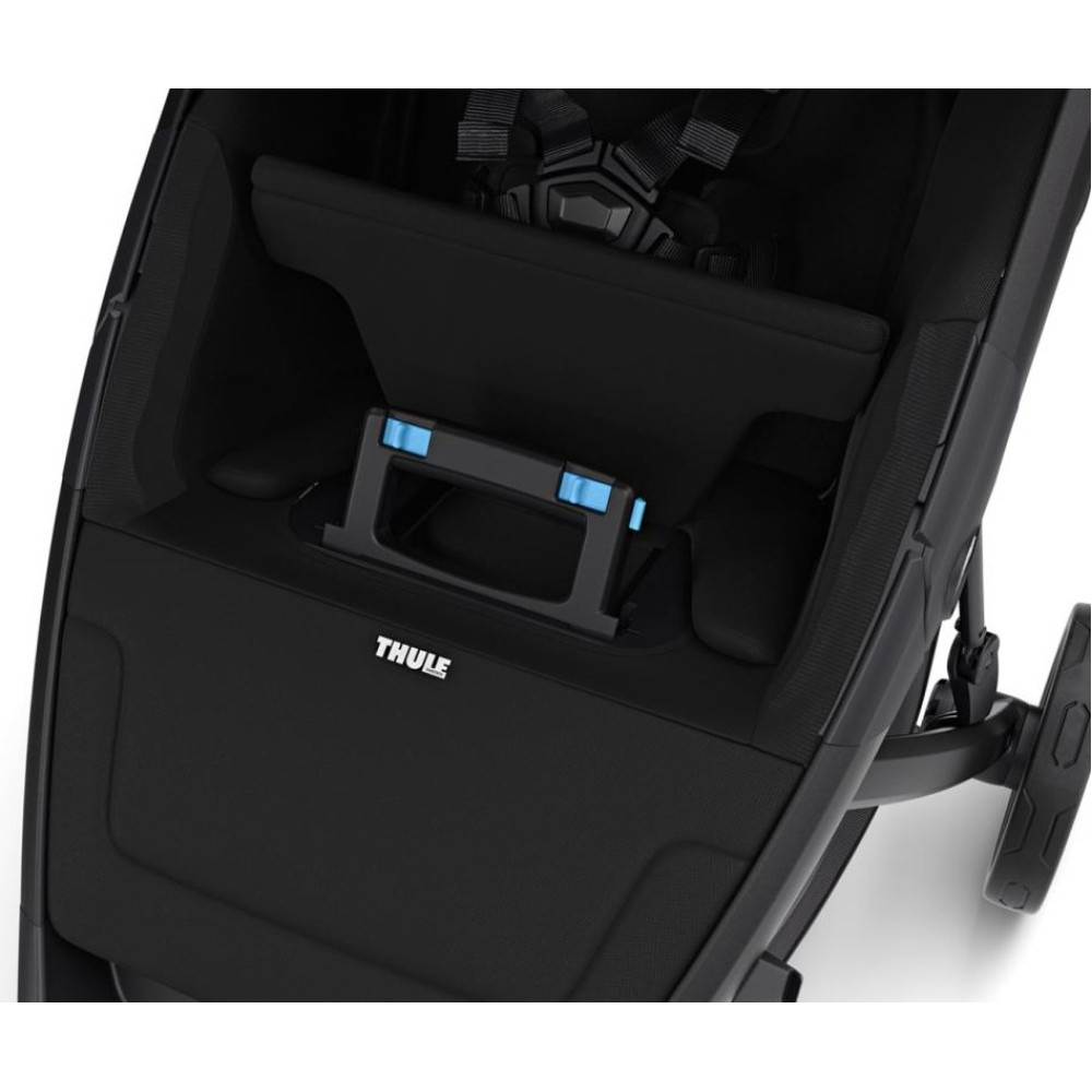 Thule Spring Majolica Blue Black прогулянкова коляска