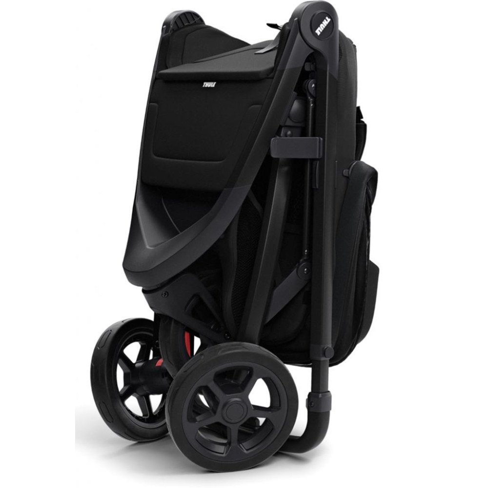 Thule Spring Majolica Blue Black прогулянкова коляска