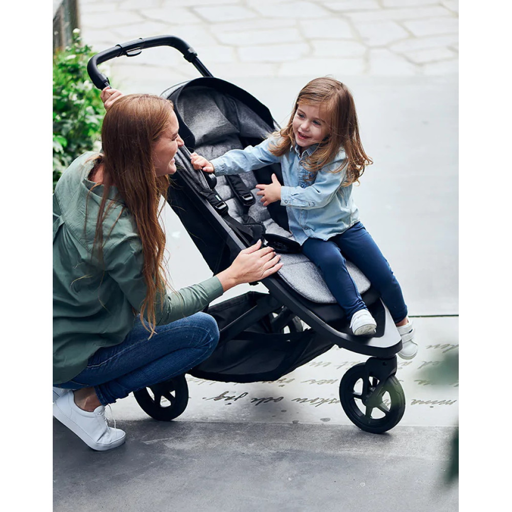 Thule Spring Grey Melange Black прогулянкова коляска