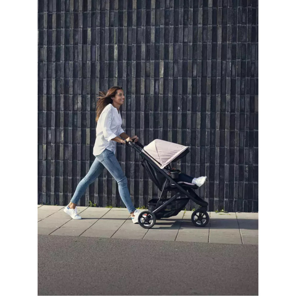 Thule Spring Misty Rose Melange Black прогулянкова коляска