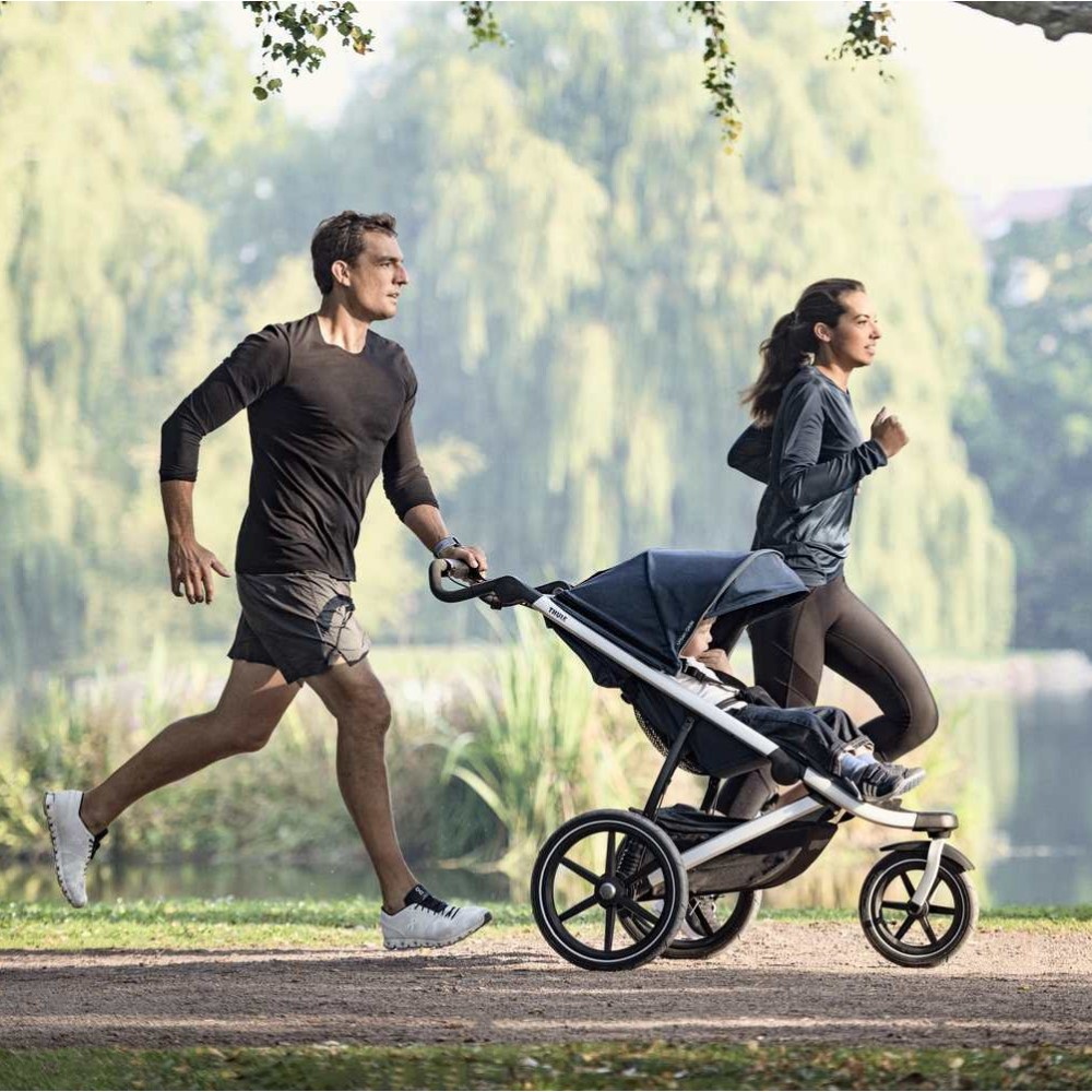 Thule Urban Glide 2 - wózek do biegania • Majolica Blue Aluminum 