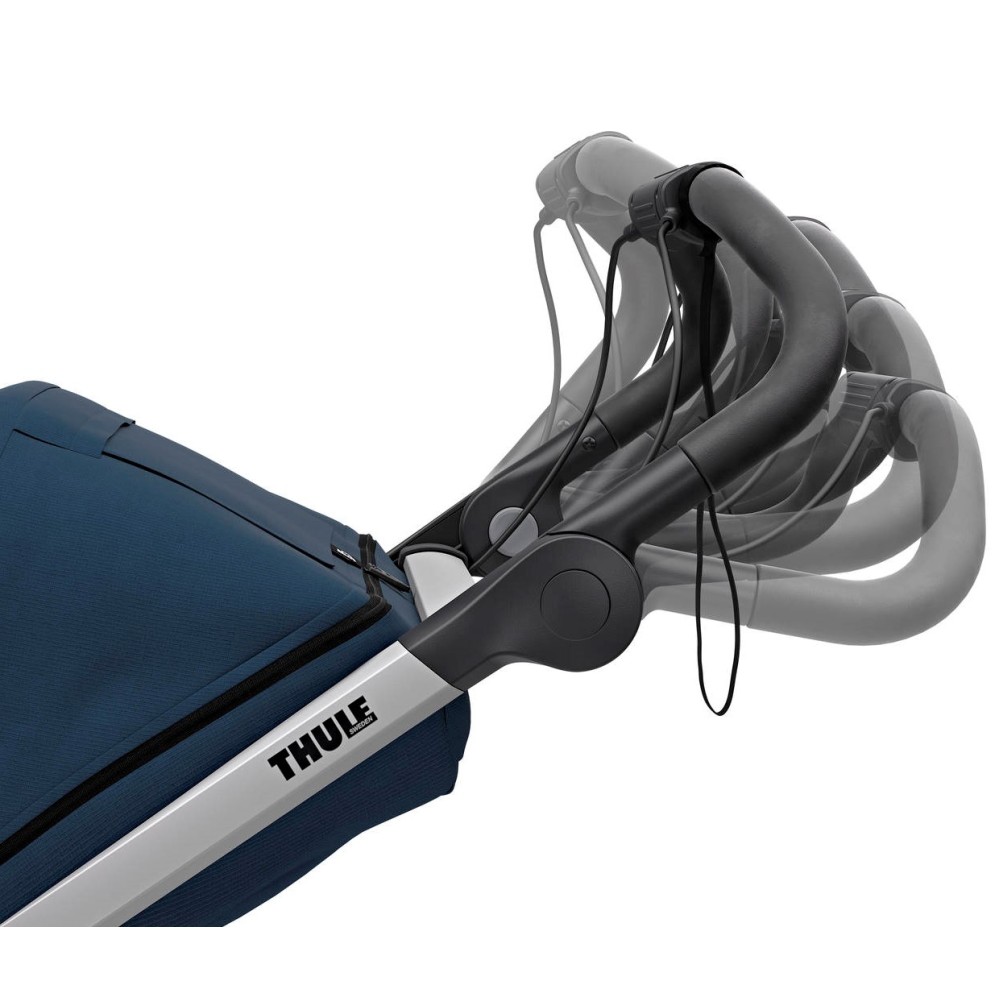 Thule Urban Glide 2 - wózek do biegania • Majolica Blue Aluminum 