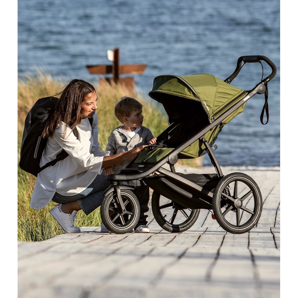 Thule Urban Glide 2 - wózek do biegania • Cypress Green Black 