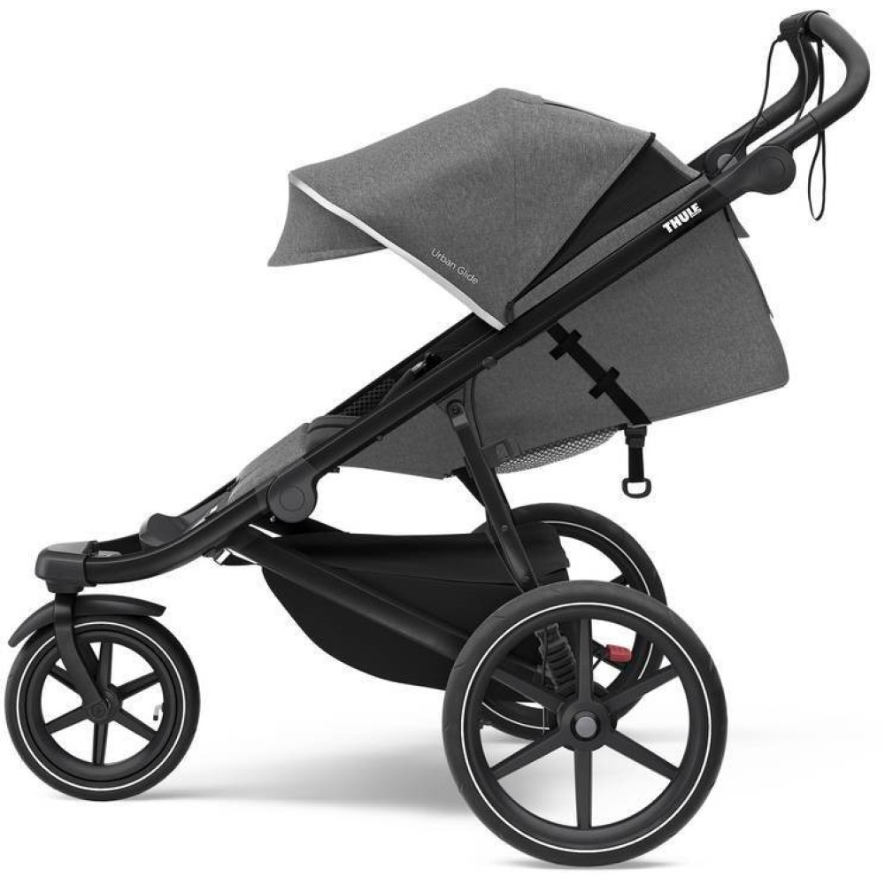 Thule Urban Glide 2 - wózek do biegania • Grey Melange Black 