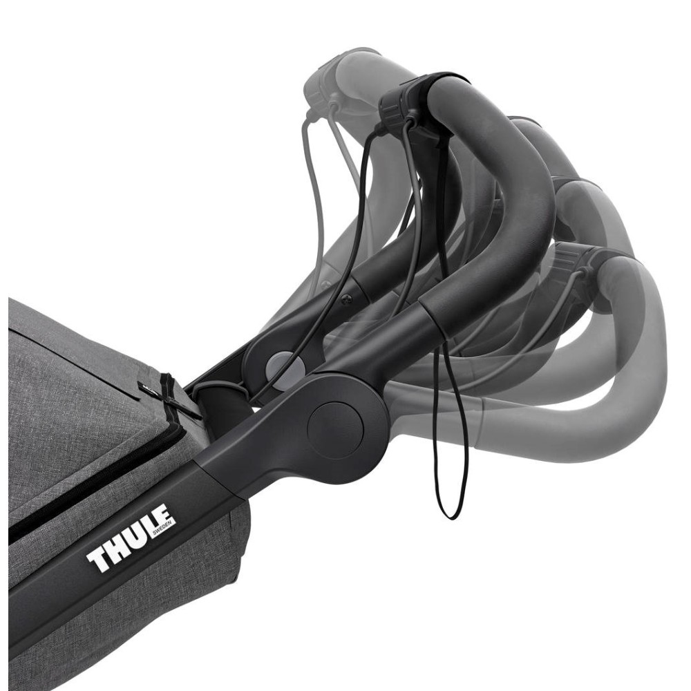 Thule Urban Glide 2 - wózek do biegania • Grey Melange Black 