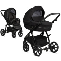 Tutis Uno 3+ Special Black - wózek wielofunkcyjny 2w1 • Charcoal 100 