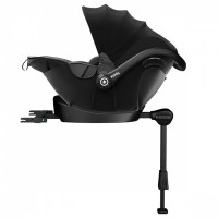 Kiddy Evoluna i-Size 2 - rozkładany fotelik samochodowy, nosidełko (0 - 15mc / 45 - 83cm) z bazą Kiddy Isofix Base 2 • Grey Melange