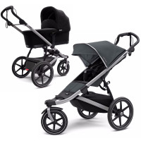 Thule Urban Glide 2 Dark Shadow Aluminum дитяча коляска 2в1