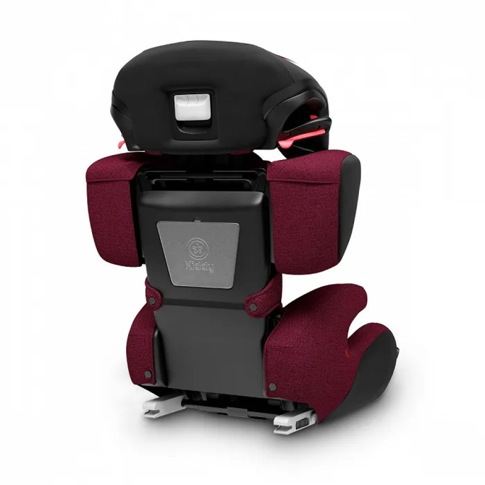 Kiddy Cruiserfix 3 - fotelik samochodowy przodem do kierunku jazdy (3 - 12lat / 100 - 145cm) • Beet Red Melange