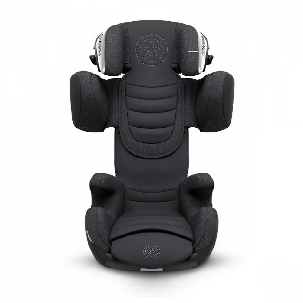 Kiddy Cruiserfix 3 - fotelik samochodowy  przodem do kierunku jazdy (3 - 12lat / 100 - 145cm) • Midnight Black