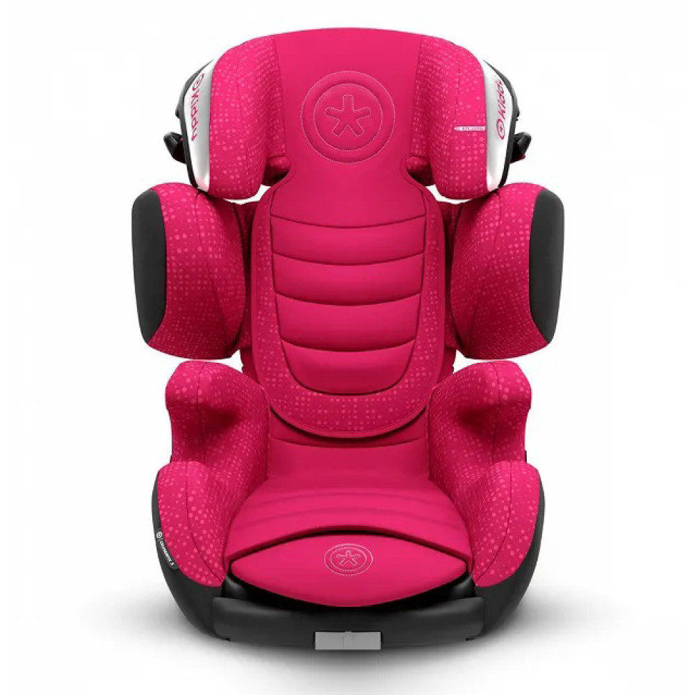 Kiddy Cruiserfix 3 - fotelik samochodowy przodem do kierunku jazdy (3 - 12lat / 100 - 145cm) • Rubin Pink