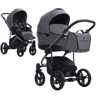 Bebetto Bresso Premium Class - wózek wielofunkcyjny 2w1 • Dark 05