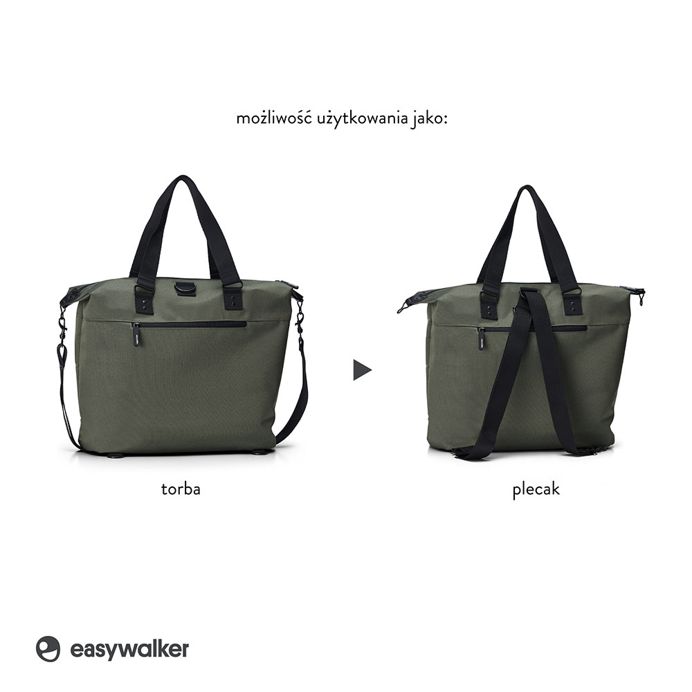 Easywalker Harvey 3 -torba do wózka + akcesoria • Emerald Green