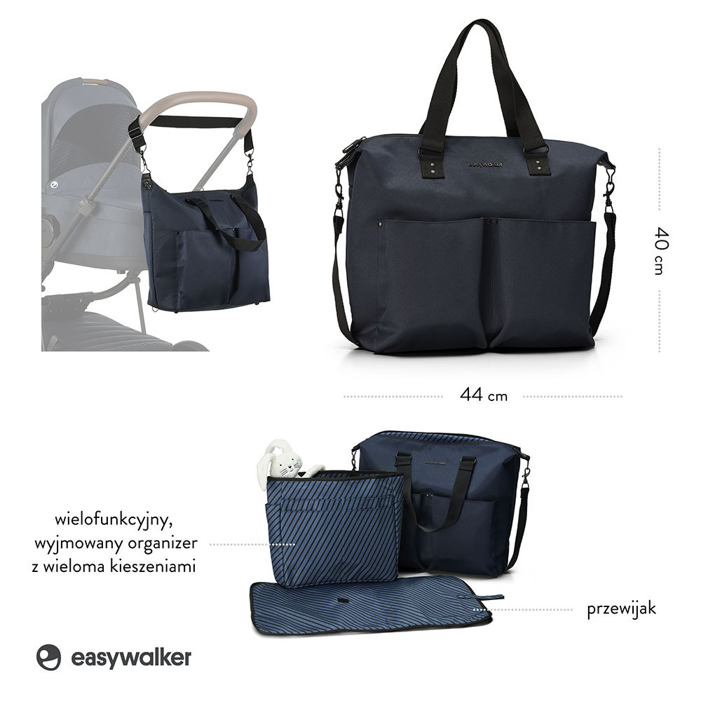 Easywalker Harvey 3 - torba do wózka + akcesoria • Sapphire Blue