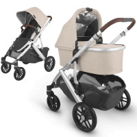 UPPAbaby Vista V2 - wózek wielofunkcyjny 2w1 z opcją rok po roku i dla bliźniąt • Declan