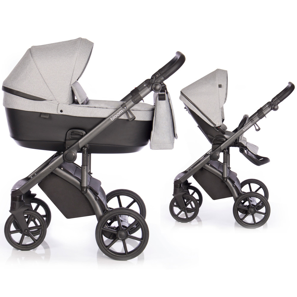Roan Bloom Silver Chevron дитяча коляска