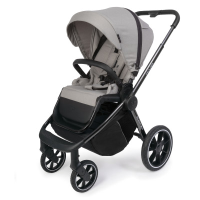 Muuvo Quick 3.0 Black Chrome - wózek spacerowy / spacerówka na każdy teren • Steel Grey