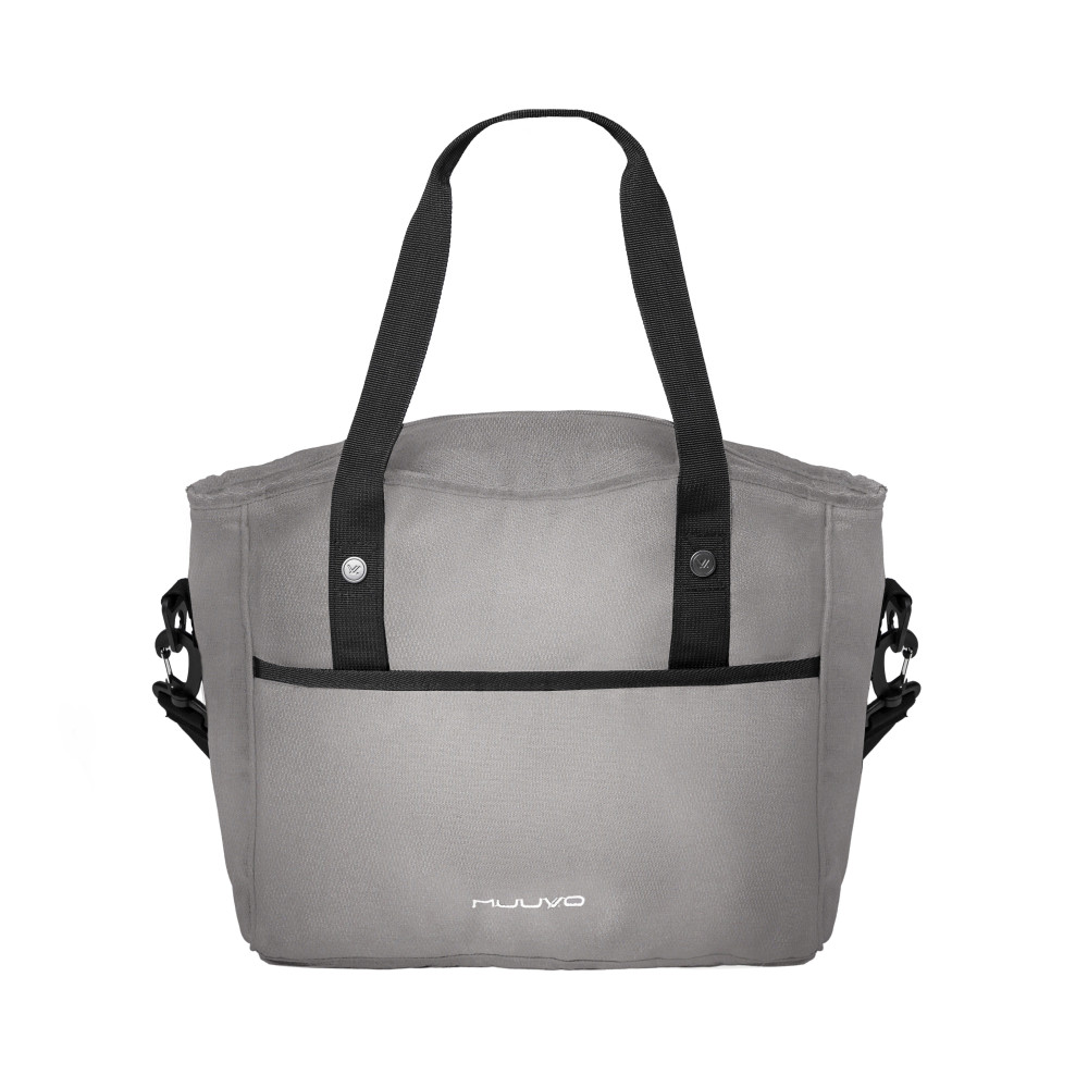 Muuvo Quick 3.0 - Gondola XL Chrome - wózek  wielofunkcyjny 2w1 • Steel Grey