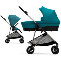 Cybex Melio River Blue дитяча коляска 2в1