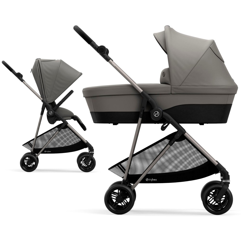 Cybex Melio - lekki wózek 2w1 • Soho Grey