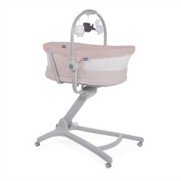 Chicco Baby Hug Air 4w1 - mobilne łóżeczko • Rose