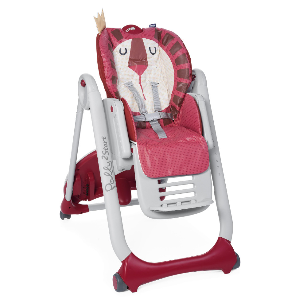 Chicco Polly 2 Start Lion стільчик для годування