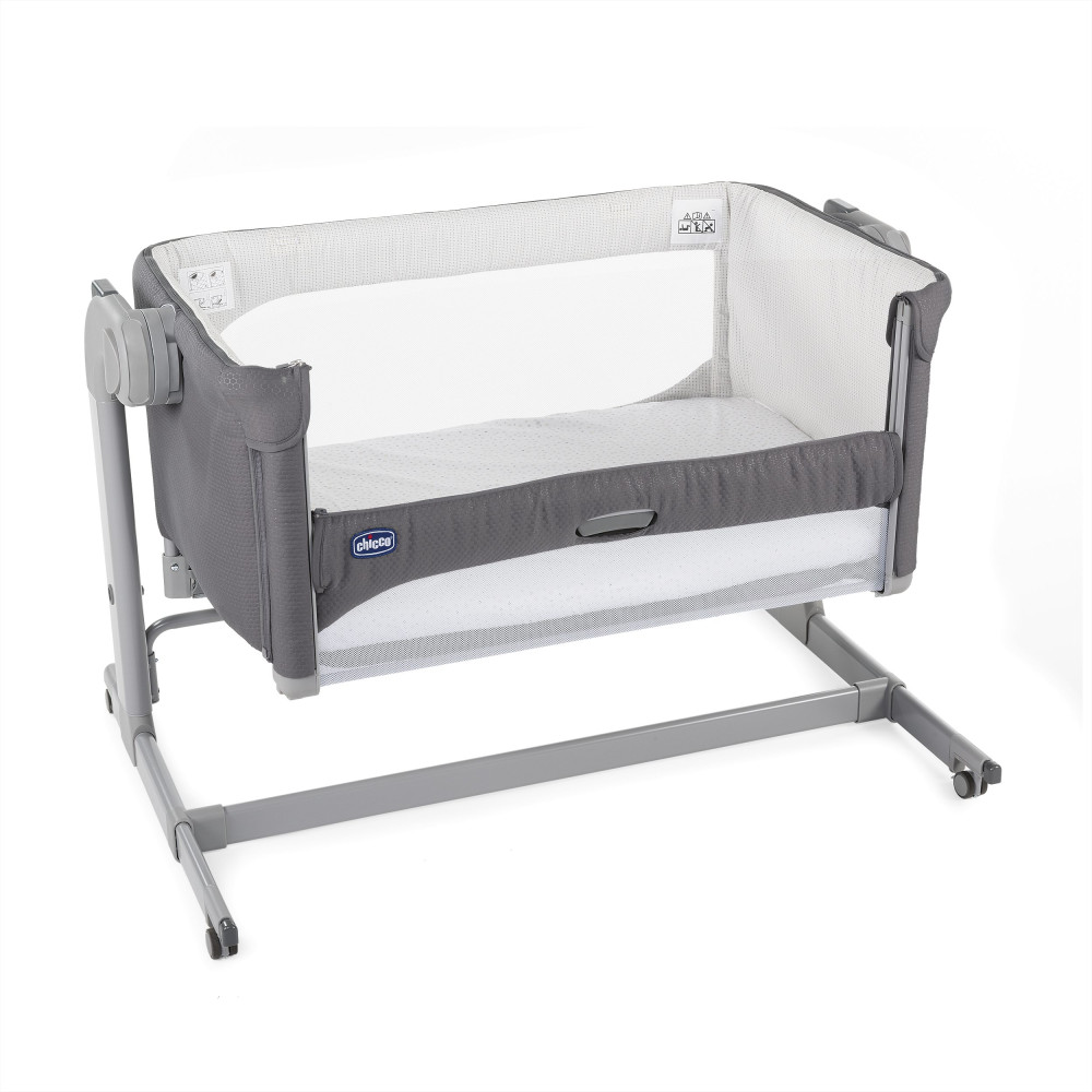 Chicco Next2Me Magic Moon Grey дитяче ліжечко