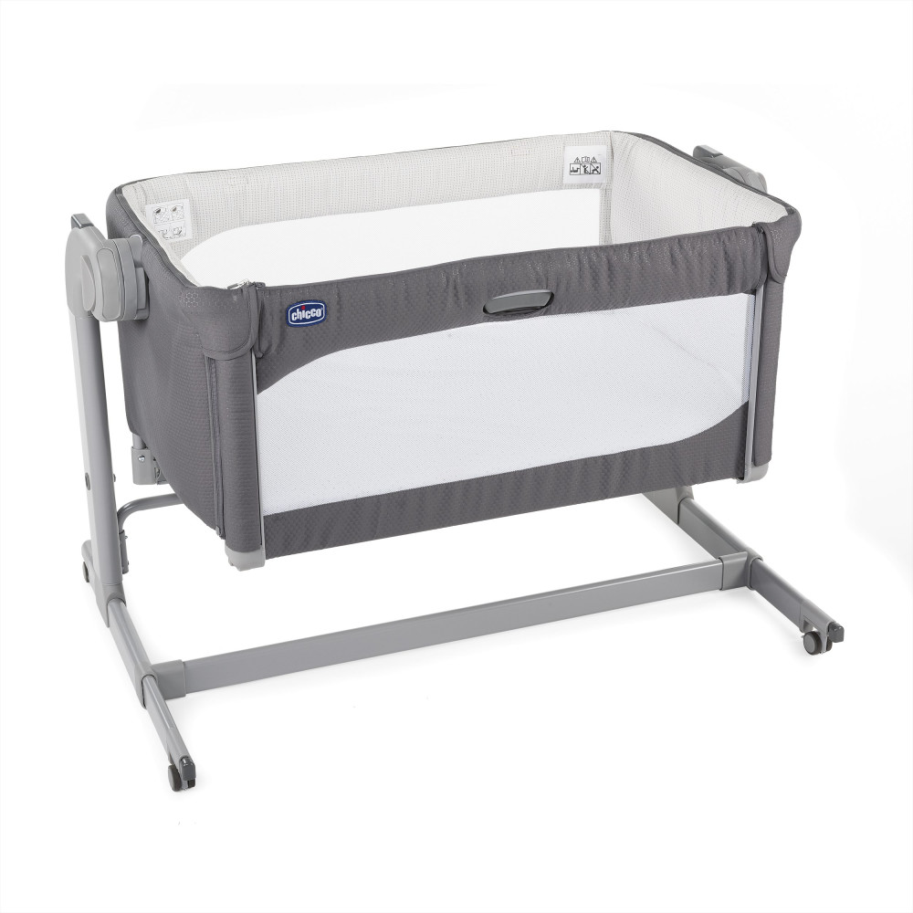 Chicco Next2Me Magic Moon Grey дитяче ліжечко