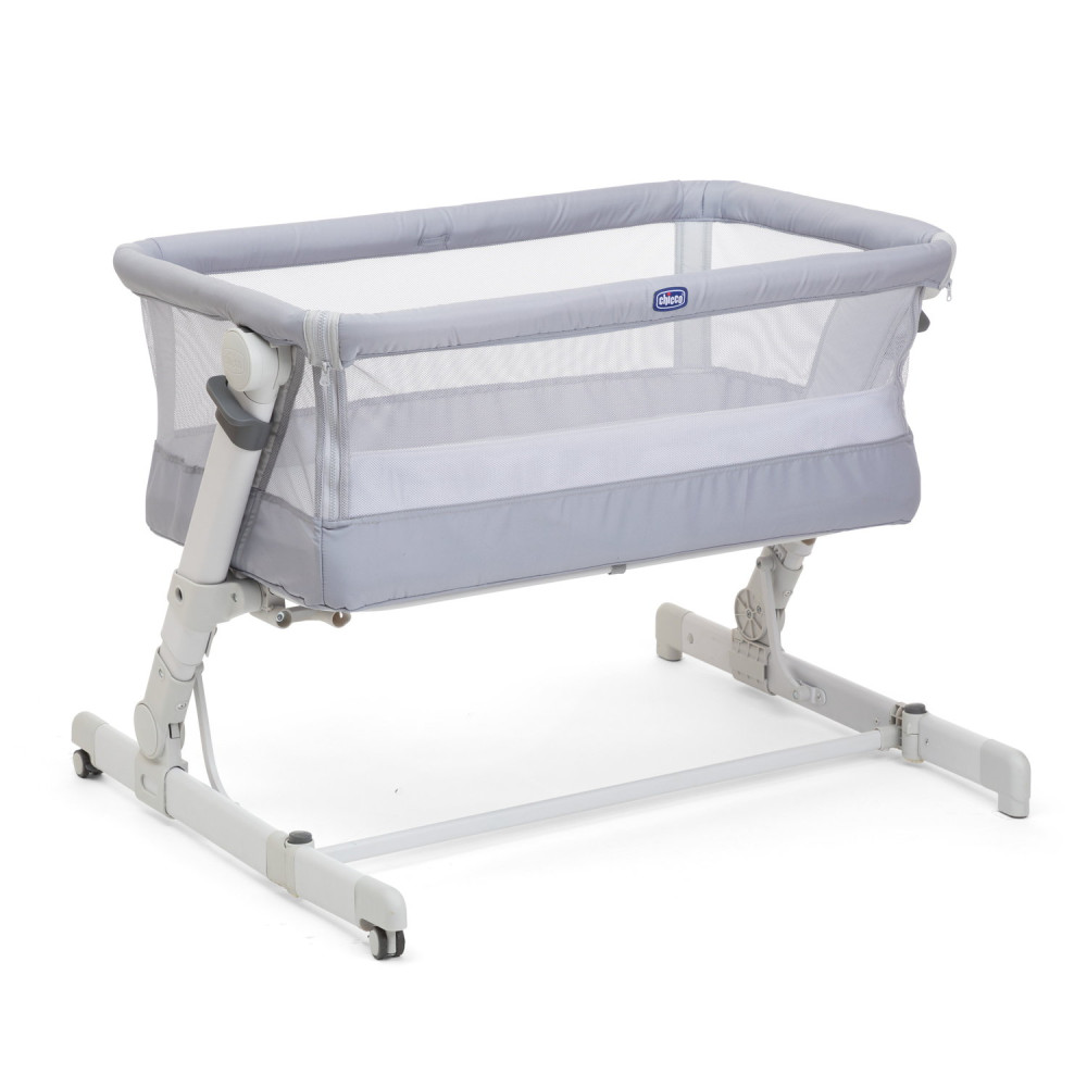 Chicco Next2Me Pop Up Grey Mist дитяче ліжечко