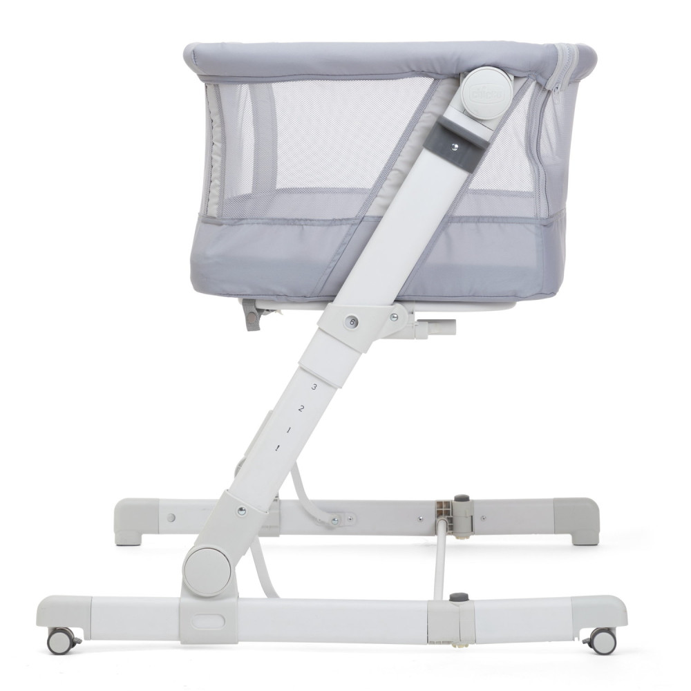 Chicco Next2Me Pop Up Grey Mist дитяче ліжечко
