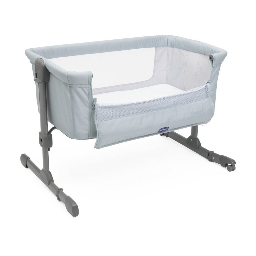 Chicco Next2Me Essential Mint Re lux дитяче ліжечко