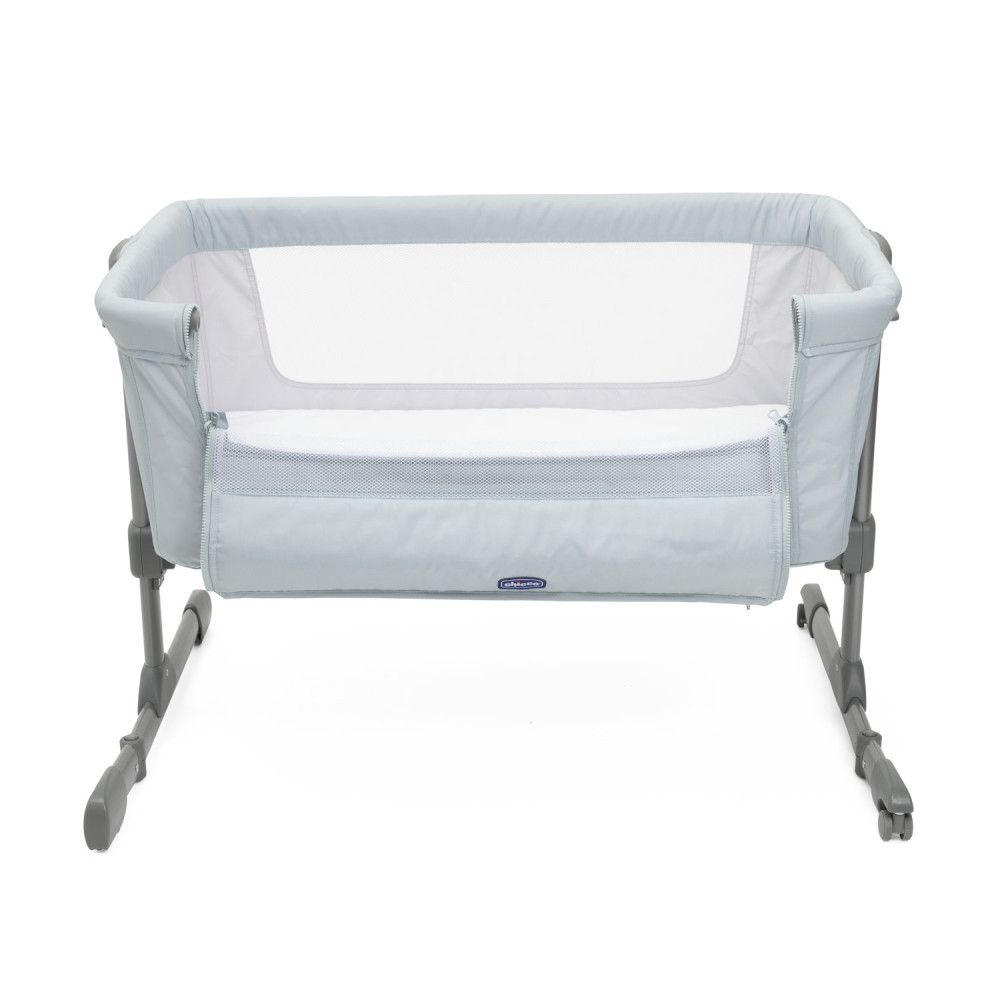Chicco Next2Me Essential Mint Re lux дитяче ліжечко