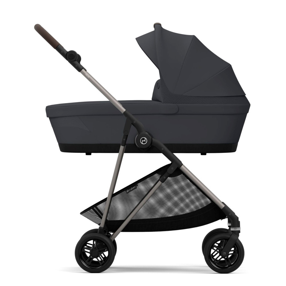 Cybex Melio - lekki wózek wielofunkcyjny 2w1 • Monument Grey Cybex Melio - lekki wózek wielofunkcyjny 2w1 • Monument Grey