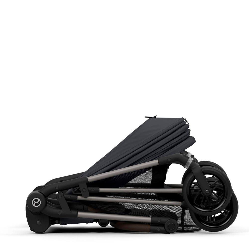 Cybex Melio - lekki wózek wielofunkcyjny 2w1 • Monument Grey Cybex Melio - lekki wózek wielofunkcyjny 2w1 • Monument Grey
