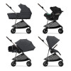 Cybex Melio - lekki wózek wielofunkcyjny 2w1 • Monument Grey
