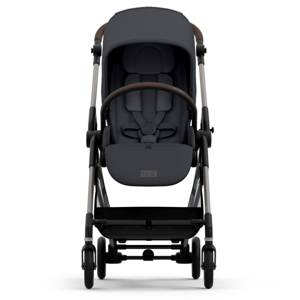 Cybex Melio - lekki wózek wielofunkcyjny 2w1 • Monument Grey Cybex Melio - lekki wózek wielofunkcyjny 2w1 • Monument Grey