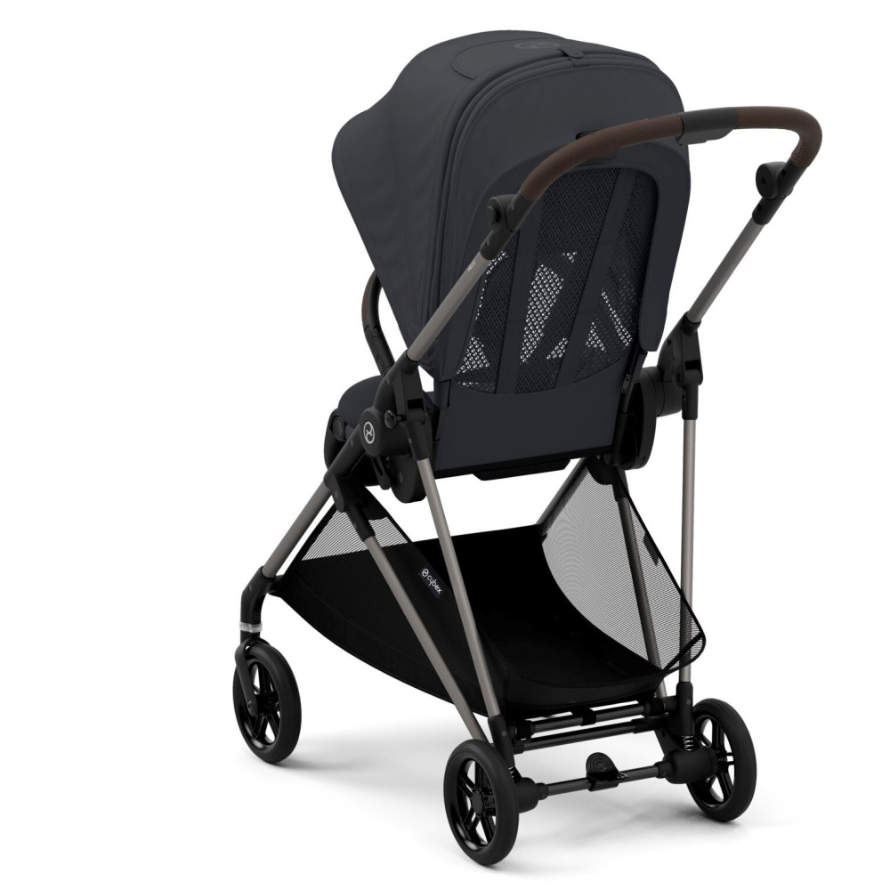 Cybex Melio - lekki wózek wielofunkcyjny 2w1 • Monument Grey Cybex Melio - lekki wózek wielofunkcyjny 2w1 • Monument Grey