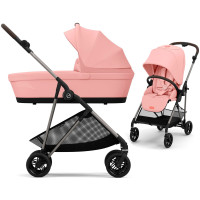 Cybex Melio - дитяча коляска 2в1 • Hibiscus Red