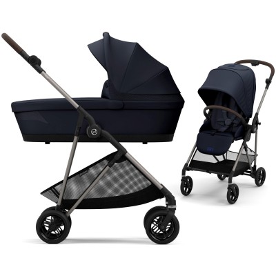 Cybex Melio - lekki wózek wielofunkcyjny 2w1 • Ocean Blue