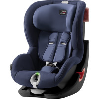 Britax Romer King II LS Black Series - fotelik samochodowy przodem do kierunku jazdy (9mc - 4lat / 80 - 105cm) • Moonlight Blue