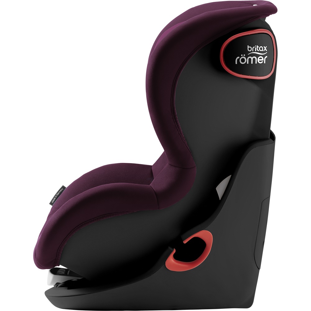 Britax Romer King II LS Black Series - fotelik samochodowy przodem do kierunku jazdy (9mc - 4lat / 80 - 105cm) •  Burgundy Red