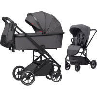 Carrello Alfa 2023 -  wózek wielofunkcyjny 2w1 • Graphite Grey