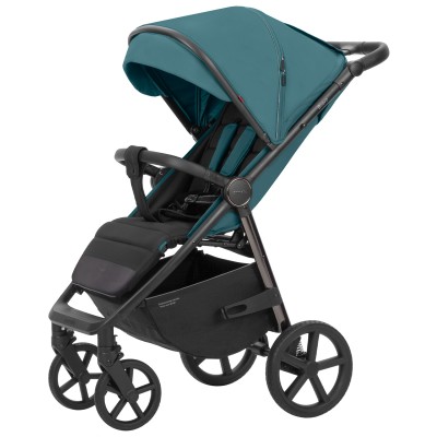 Carrello Bravo PLUS 2023 CRL-5515 - wózek spacerowy / spacerówka na każdy teren • Lake Blue