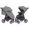 Carrello Bravo Plus CRL-5515 - wózek spacerowy, spacerówka na każdy teren • Forest Grey
