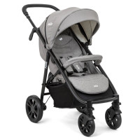 Joie Litetrax 4 DLX - wózek spacerowy / spacerówka na każdy teren • Gray Flannel