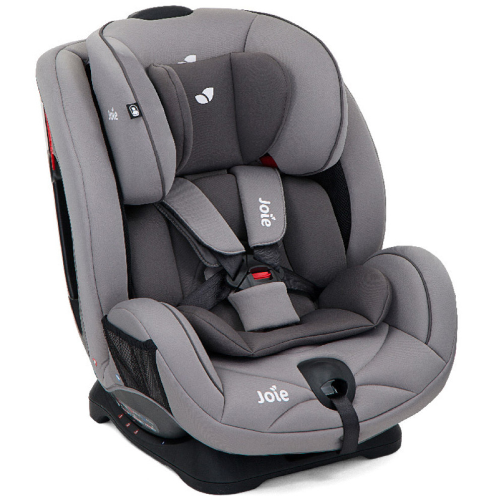Joie Stages - fotelik samochodowy przodem i tyłem do kierunku jazdy (0 - 8lat / 40 - 115cm) • Gray Flannel