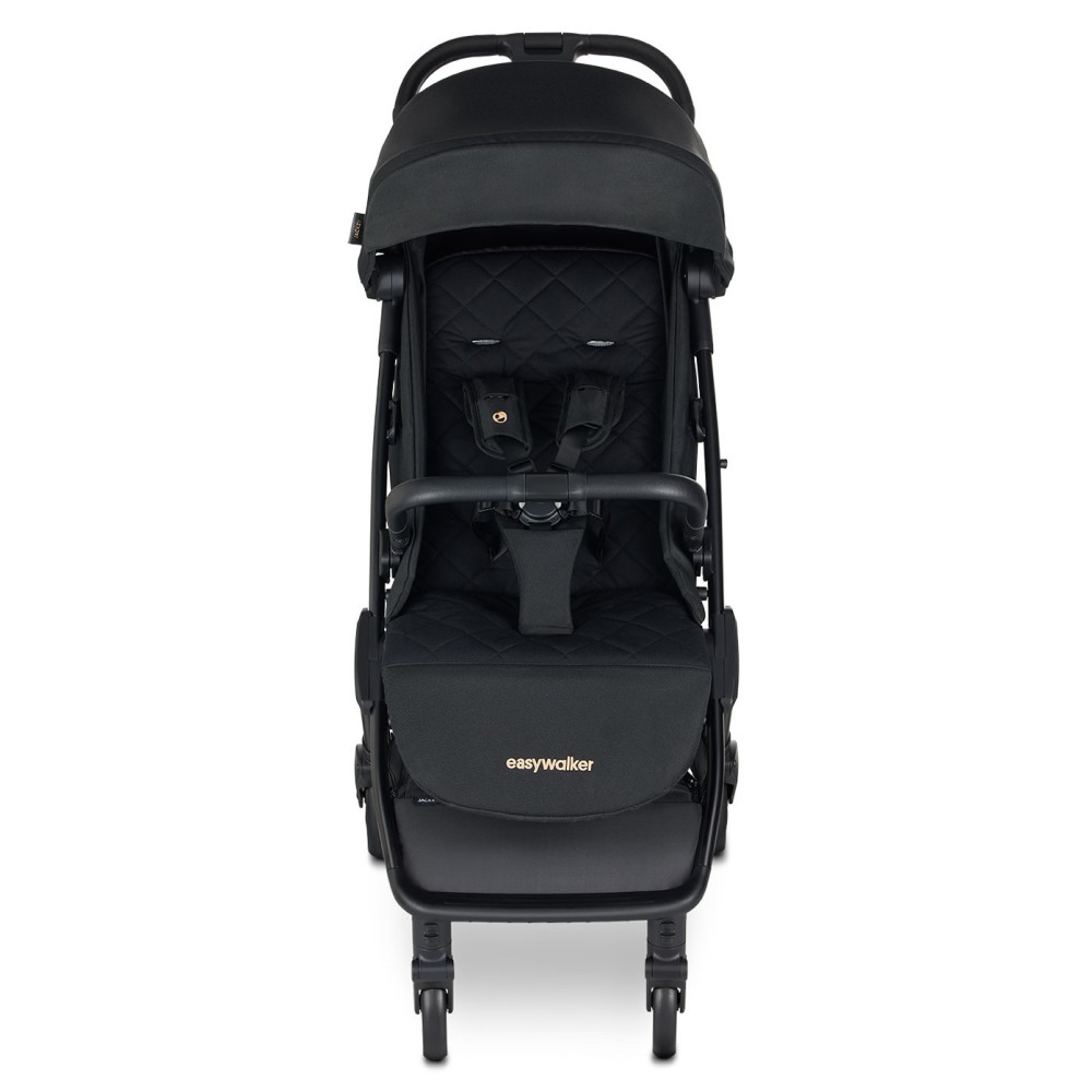 Easywalker Jackey Special Edition - wózek spacerowy / spacerówka do samolotu • Gold