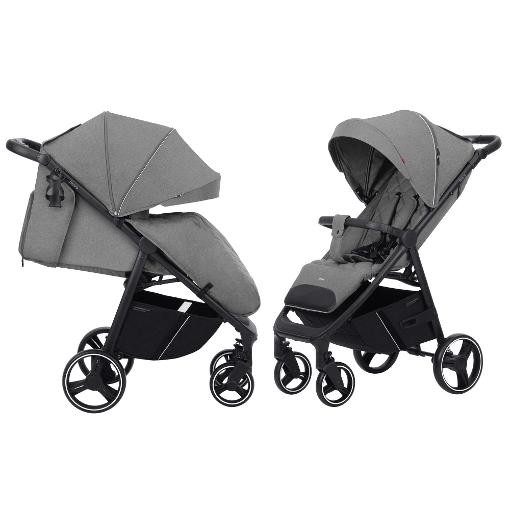 Carrello Bravo 2023 CRL-8512 Frost Grey прогулянкова коляска