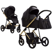 Bebetto Flavio Premium Class - wózek wielofunkcyjny 2w1 • Gold 02