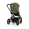 Cybex Talos S Lux - wózek spacerowy na każdy teren / spacerówka z dużymi kołami, dwukierunkowe siedzisko, regulowana rączka • Moss Green (Taupe Frame)